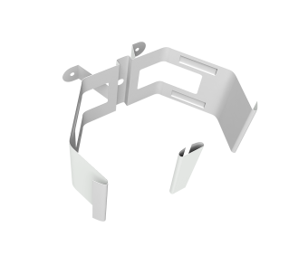 картинка Крепление трубы для гофры на дерево Vortex в2 RAL 9003 сигнальный белый Центр Кровли