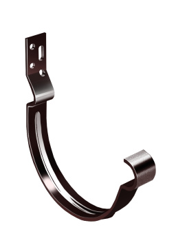 картинка Крюк короткий полоса Grand Line ПУ 150мм RAL 8017 шоколад Центр Кровли