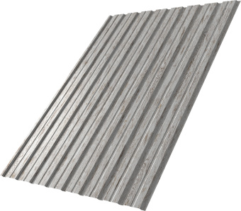 картинка Профнастил С10B Grand Line 0,45 Принт Элит Снежное дерево TwinColor Центр Кровли