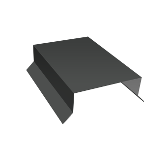 фото Парапетная крышка прямая 125мм Grand Line 0,45 Drap ТХ RAL 7016 антрацитово-серый (3м) Центр Кровли картинка Парапетная крышка прямая 125мм Grand Line 0,45 Drap ТХ RAL 7016 антрацитово-серый (3м) Центр Кровли