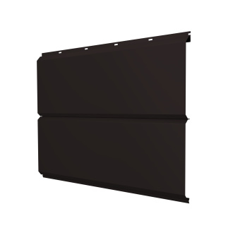 картинка ЭкоБрус новый Grand Line 0,45 Drap RAL 9005 черный Центр Кровли