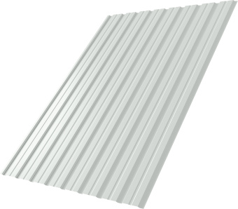 картинка Профнастил С10B Grand Line 0,45 Drap RAL 9003 сигнальный белый Центр Кровли