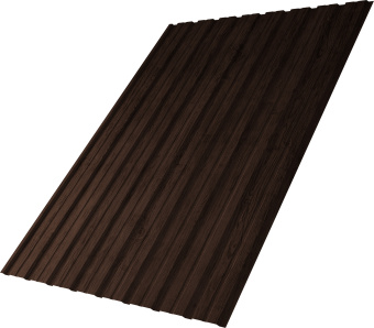 картинка Профнастил С10B Grand Line 0,45 Принт Премиум Античный дуб TwinColor Центр Кровли