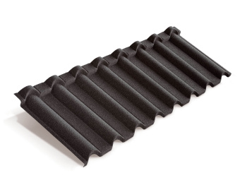 картинка Лист композитной черепицы Metrotile Gallo серый Центр Кровли