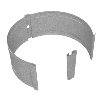 картинка Крепление трубы круглой на кирпич Vortex Проект 146мм Zn Центр Кровли