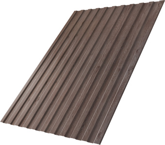 картинка Профнастил С8A в01 Grand Line 0,45 Принт Элит с пленкой Беленый дуб TwinColor Центр Кровли