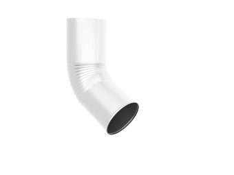 картинка Колено стока Optima 150мм RAL 9003 Центр Кровли