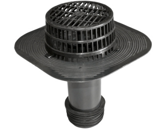 картинка Воронка ремонтная ТехноНИКОЛЬ c уплотнителем 90х240мм Центр Кровли