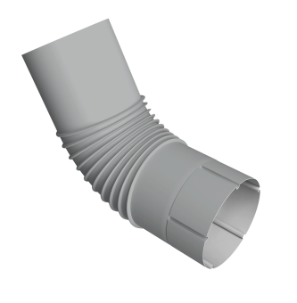 картинка Колено трубы Vortex Проект 146мм RAL 7004 Центр Кровли