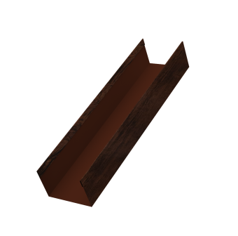 картинка Стойка жалюзи Milan,Tokyo 0,45 Print Elite Cherry Wood TwinColor (1,8м) Центр Кровли