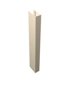 картинка Стойка Texas для калиток и ворот 0,45 Print Elite Milky Wood TwinColor (2,5м) Центр Кровли