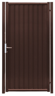 фото Калитка Estet 2,0х1 RAL 8017 Центр Кровли картинка Калитка Estet 2,0х1 RAL 8017 Центр Кровли