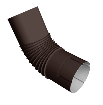 фото Колено трубы Vortex Проект 146мм RAL 8017 шоколад Центр Кровли картинка Колено трубы Vortex Проект 146мм RAL 8017 шоколад Центр Кровли