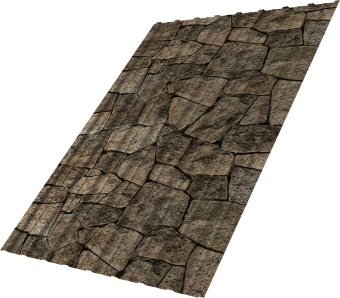 картинка Профнастил С10A Grand Line 0,45 Принт Элит Королевский камень TwinColor Центр Кровли