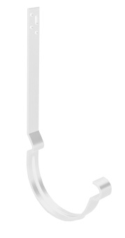 картинка Крюк длинный полоса Grand Line ПУ 150мм RAL 9003 сигнальный белый Центр Кровли