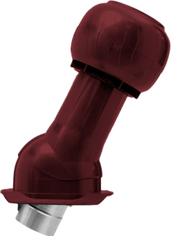 картинка Комплект вентиляционный Gervent Static для кровли Каскад изолированный 150/160мм бордовый Центр Кровли