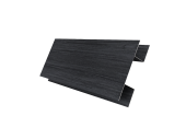 Планка H-образная стыковочная сложная 0,45 Print Premium Grey Wood TwinColor (3м) Центр Кровли