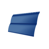 Блок-хаус new Grand Line 0,45 PE с пленкой RAL 5005 сигнальный синий Центр Кровли