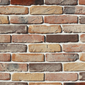 Рядовая плитка White Hills Design Тироль брик 393-90 с расшивкой 1,2 см Центр Кровли