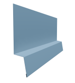 Планка начальная фальц 0,45 Drap TX RAL 5024 пастельно-синий (2м) Центр Кровли