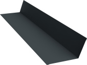 Планка примыкания 90х140 Grand Line 0,5 Сатин матовый RAL 7016 антрацитово-серый (3м) Центр Кровли