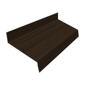 Отлив простой 50 0,45 Print Elite Coffee Wood TwinColor (3м) Центр Кровли