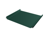 Кликфальц Pro Grand Line 0,5 Satin Matt с пленкой на замках RAL 6005 зеленый мох Центр Кровли
