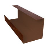 Планка угла внутреннего составная нижняя 0,45 Print Elite Cherry Wood TwinColor (3м) Центр Кровли