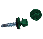 Саморез по металлу Daxmer 5,5х25 (250шт) сверло №3 RAL 6029 Центр Кровли