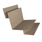 Угол внутренний сложный 90 град. 0,45 Print Elite Honey Wood TwinColor (3м) Центр Кровли