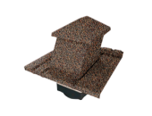 Вентилятор кровельный для композитной черепицы Metrotile HV15-15 MetroShake 2 пустыня Центр Кровли