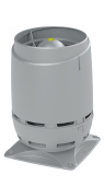 Выход вентиляционный Vilpe Flow 125S с основанием 250x250 светло-серый Центр Кровли