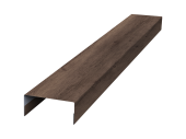 Крышка 30х20 жалюзи Texas 0,45 Print Premium Almond Wood Fresh (2,5м) Центр Кровли