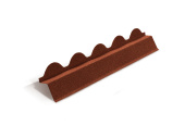 Планка карнизная для композитной черепицы Metrotile Romana скарлет (1,1м) Центр Кровли
