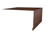Планка околооконная простая 250х75 0,45 Print Premium Cherry Wood Fresh TwinColor (3м) Центр Кровли