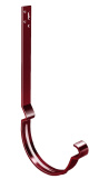 Крюк длинный полоса Grand Line 125 мм RAL 3005 красное вино Центр Кровли