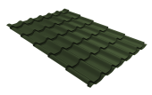 картинка Металлочерепица Классик ("Classic") v01 0,5 Satin Matt TX RAL 6020 хромовая зелень Центр Кровли Металлочерепица Классик ("Classic") v01 0,5 Satin Matt TX RAL 6020 хромовая зелень Центр Кровли
