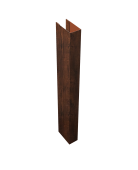 Стойка Texas для калиток и ворот 0,45 Print Premium Cherry Wood Dark FTC (3м) Центр Кровли