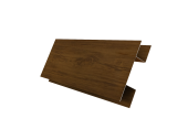 Планка H-образная БХ new 0,45 Print Elite Golden Wood TwinColor (2м) Центр Кровли