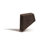 Заглушка планки торцевой левая для композитной черепицы Metrotile корчиневый Центр Кровли