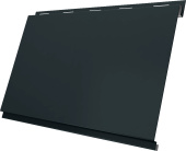 Вертикаль классик Grand Line 0,5 Полидэкстер TwinColor с пленкой RAL 7016 антрацитово-серый Центр Кровли