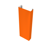 Полустолб для С20 0,45 PE с пленкой RAL 2004 оранжевый (L2,0) Центр Кровли