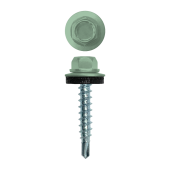 Саморез кровельный 4,8х29 (250шт) сверло №1 RAL 6019 Центр Кровли
