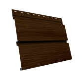 Квадро брус 3D 0,45 Print Elite с пленкой Choco Wood TwinColor Центр Кровли