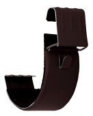 Соединитель желоба GL 125 мм Matte PU RAL 9005 Центр Кровли
