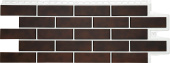 Фасадная панель Grand Line Клинкерный кирпич Дизайн Плюс кофе с белым швом Центр Кровли