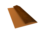 Планка финишная БХ new 0,4 Print Premium Golden Wood Intense FTC (3м) Центр Кровли