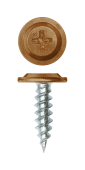 Саморез ПШ Daxmer Pro 4,2х25 (500 шт) шлиц PH2 RAL 8001 Центр Кровли