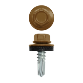 Саморез по металлу 5,5х19 (250шт) сверло №3 RAL 1036 Центр Кровли