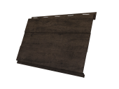 Софит Вертикаль 0,2 prof Grand line 0,45 Print Elite Antique Wood TwinColor Центр Кровли